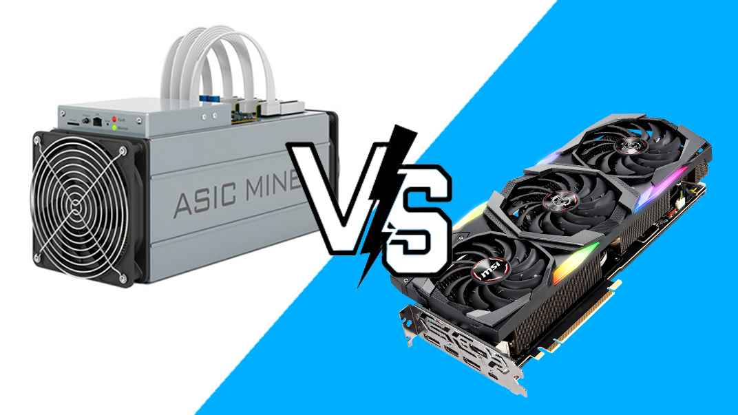 cryptocurrency mining gpu vs asic