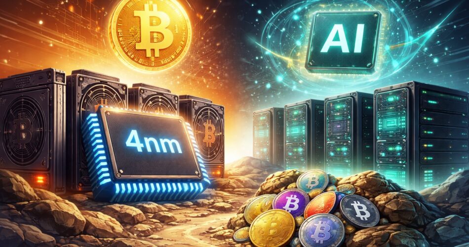 4nm ASIC and the mining split in 2026