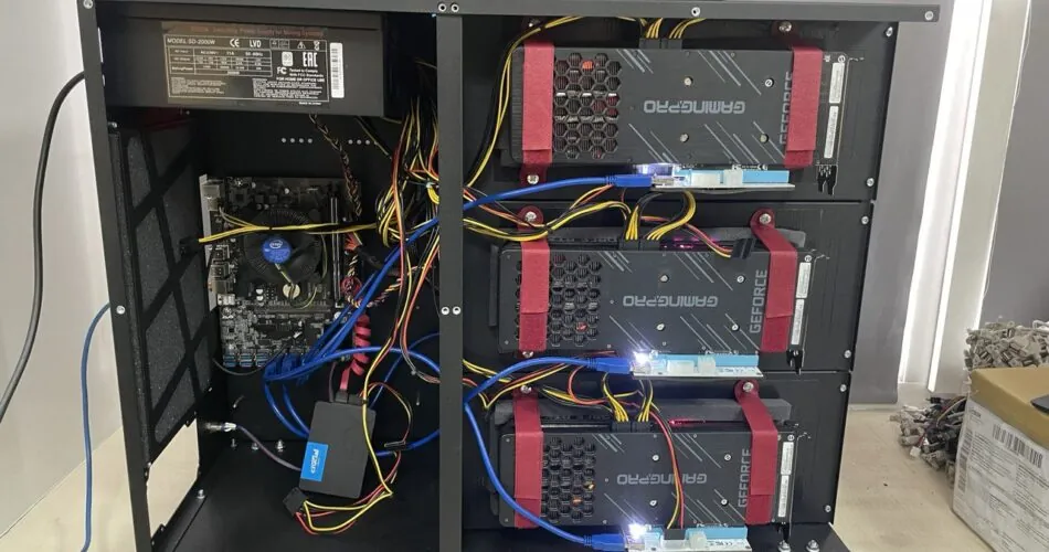 Crypto Mining Rig