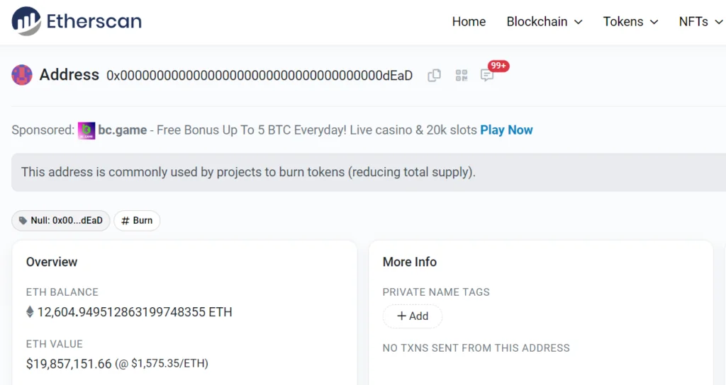 Burning Crypto: The Strategy Behind Vanishing Tokens 2 Burned Ethereum