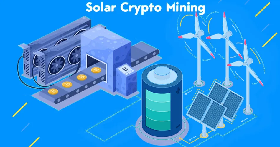 Minería criptográfica solar