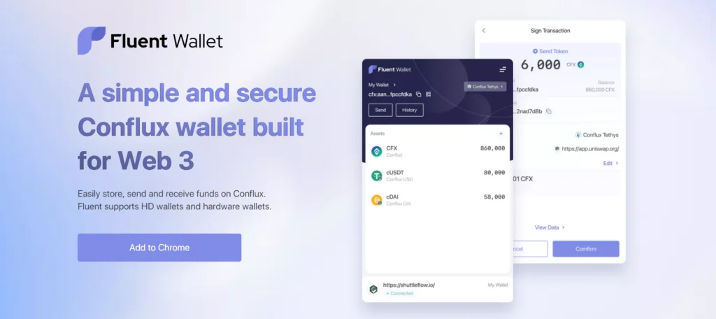 Carteras Top Conflux: Gestión segura y eficaz de sus activos CFX 2 image 23