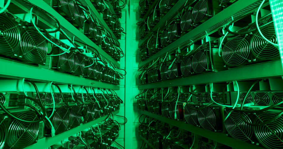 Grille d'extraction de bitcoins