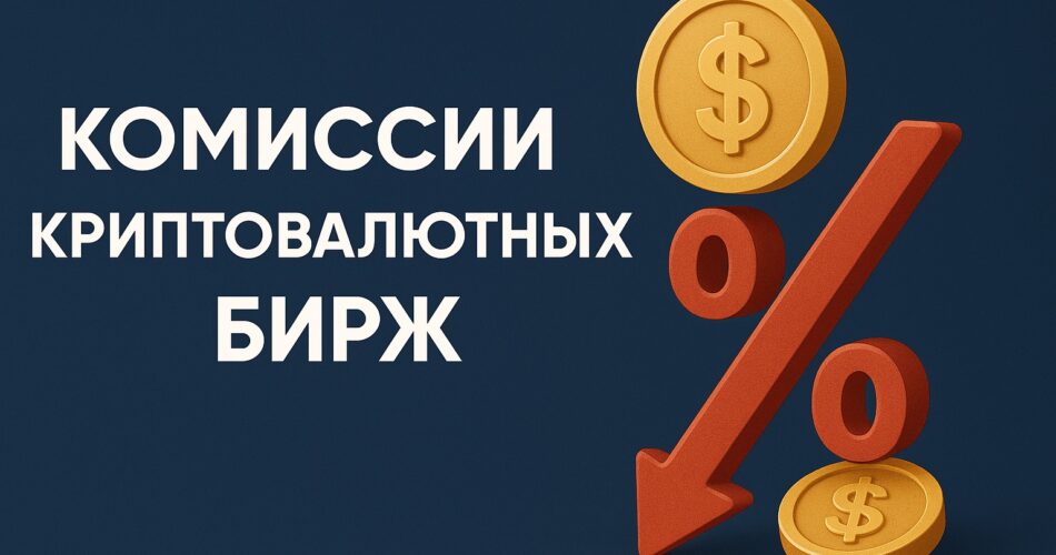 Комиссии криптобирж