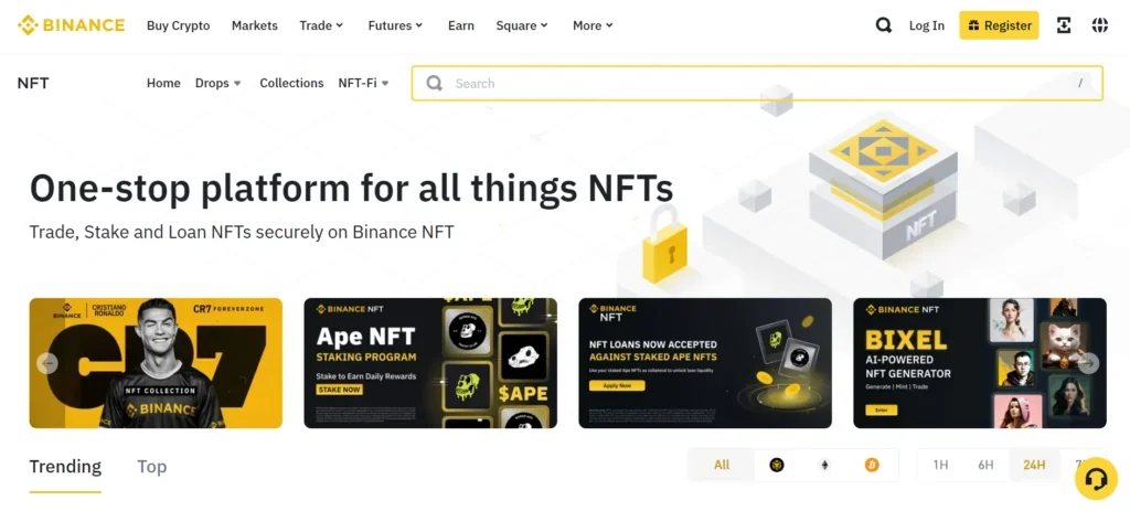 Топ 14 лучших площадок для продажи NFT: Где купить NFT в 2024 году 13 image 96